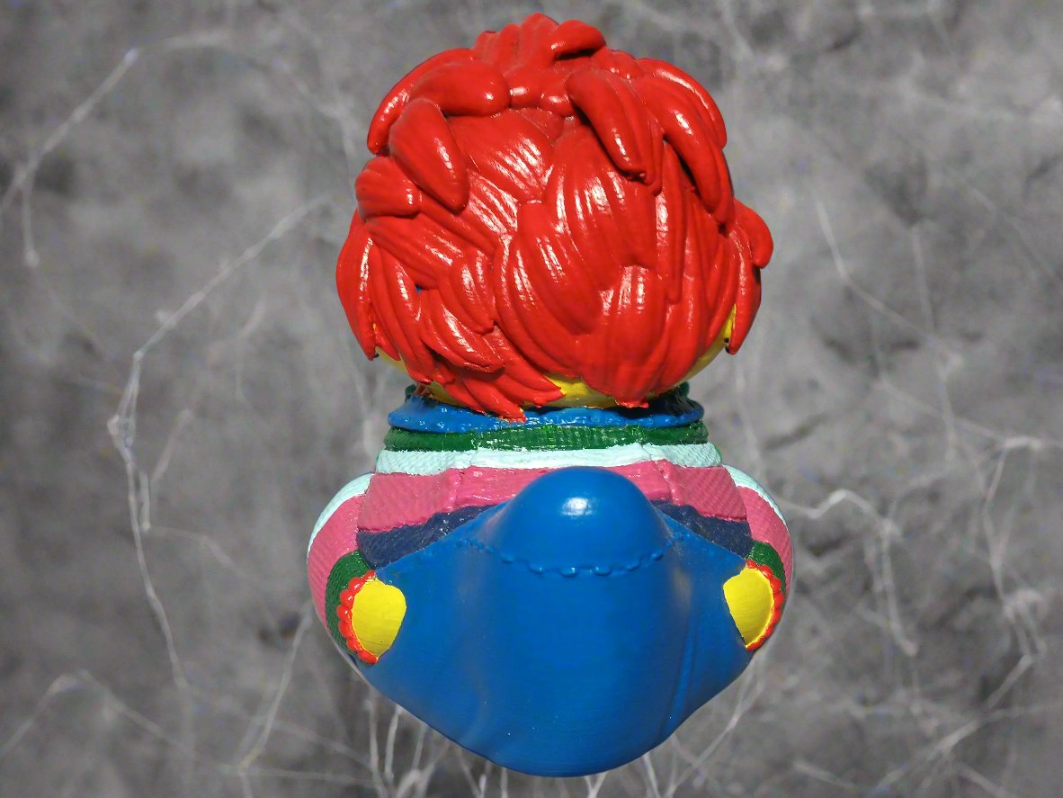 Hand Painted Chuck the Duck