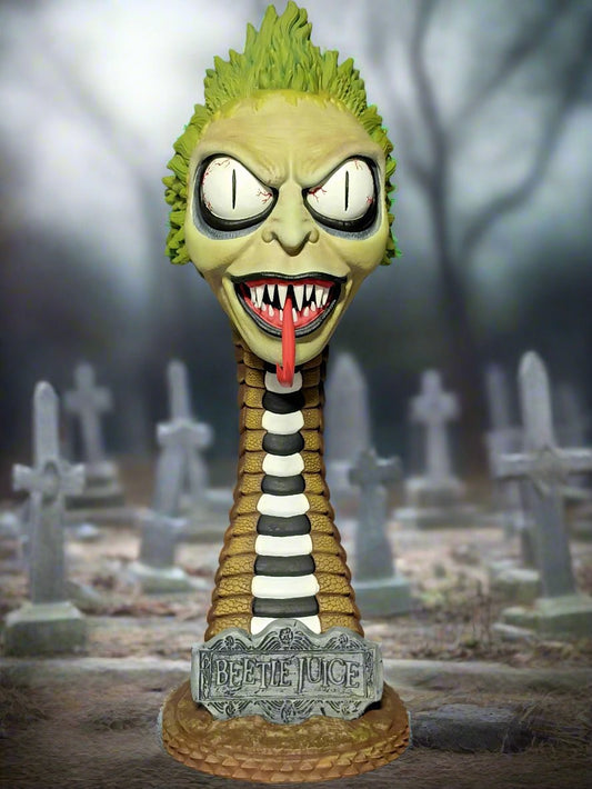 Beetlejuice Snake Bust