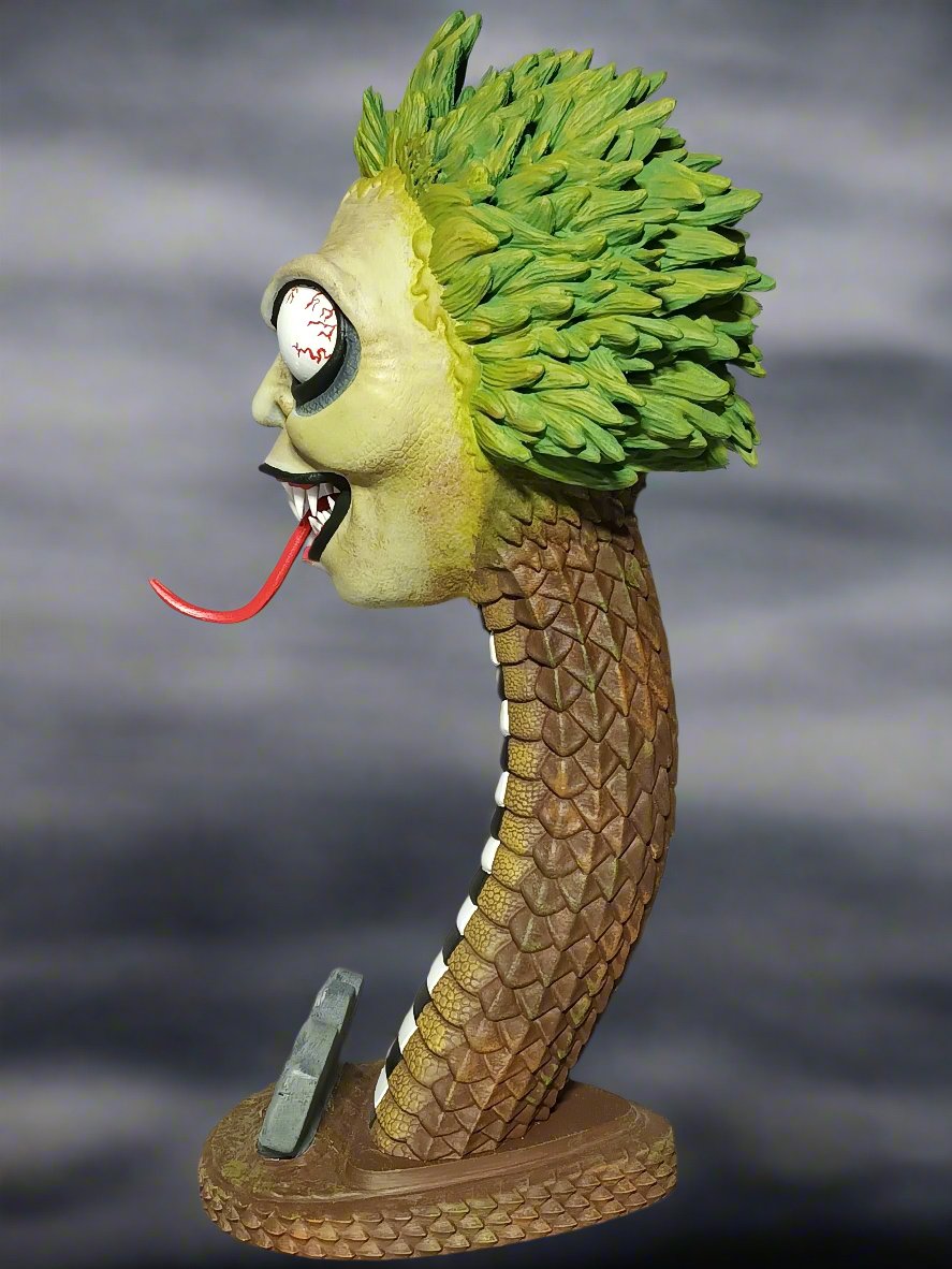 Beetlejuice Snake Bust