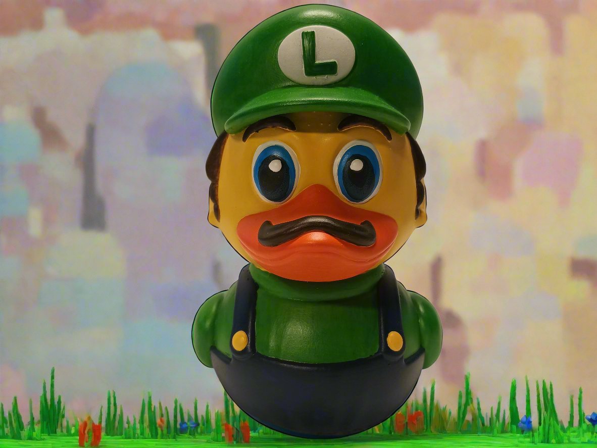 Super Italian Plumber Family Sidekick Duck