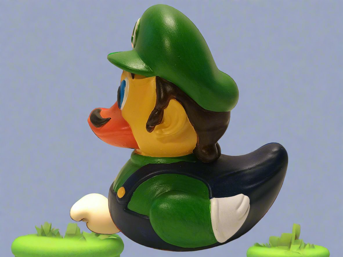 Super Italian Plumber Family Sidekick Duck