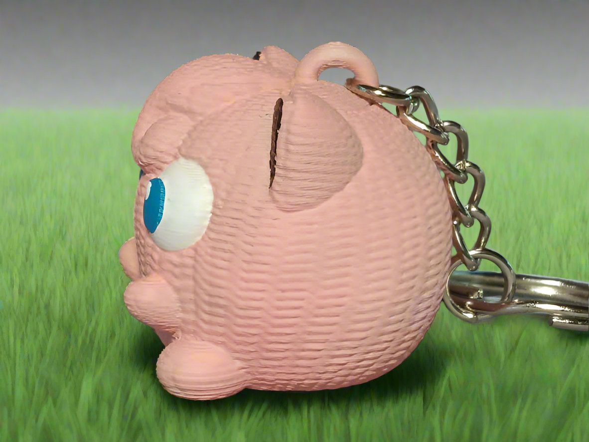 JigglyPuff Keychain