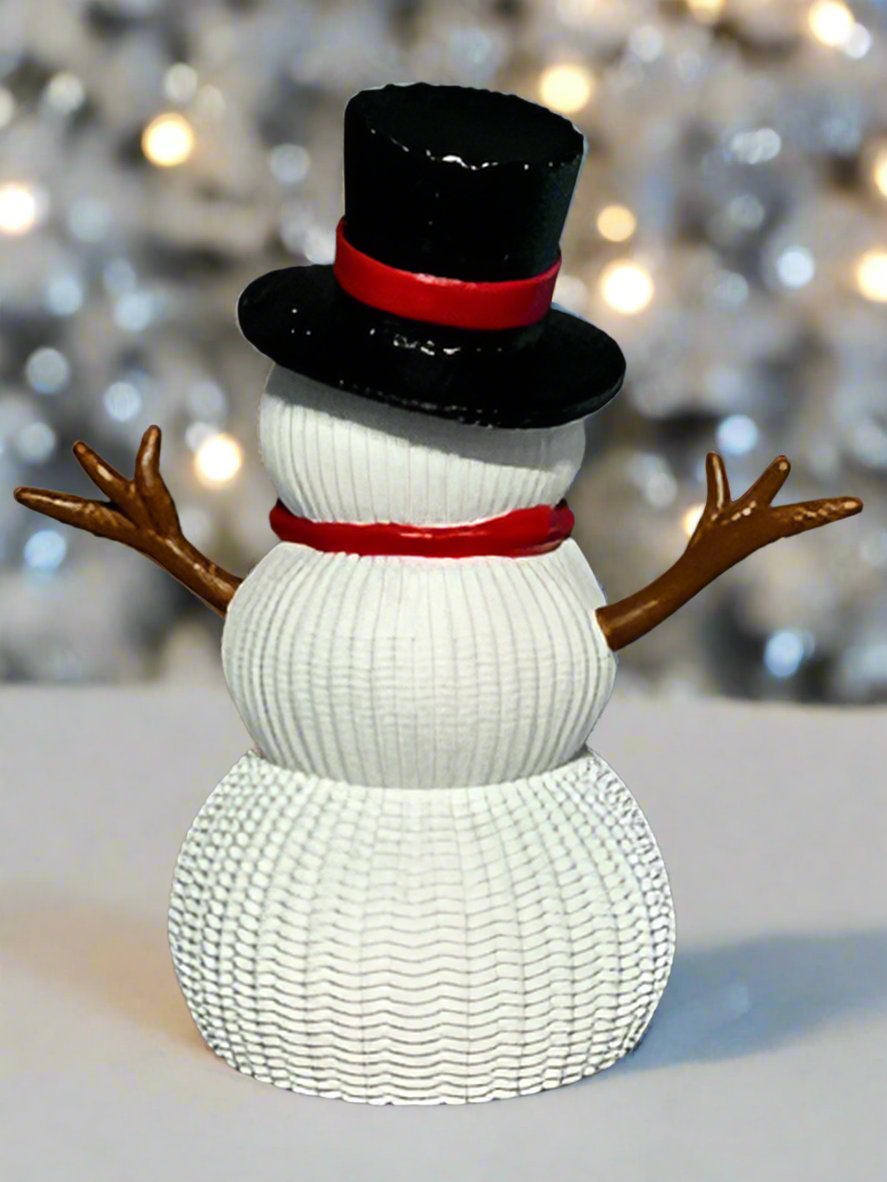 Hand Painted Snowman