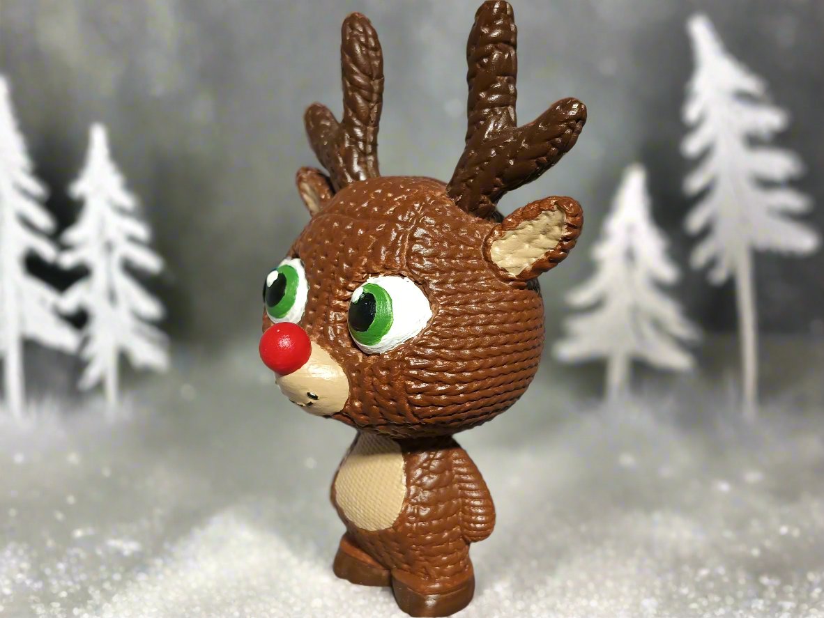 Hand Painted Reindeer