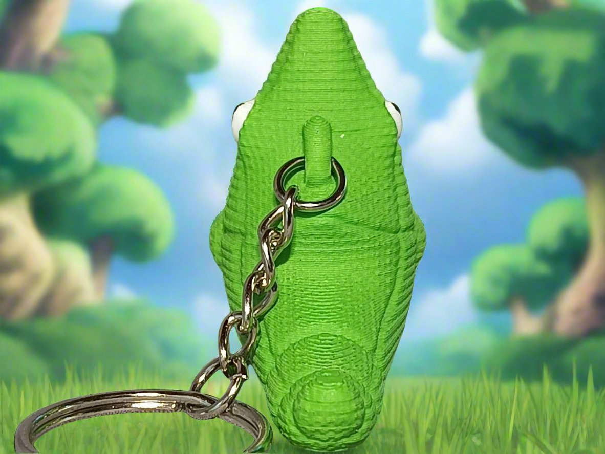 Metapod Keychain