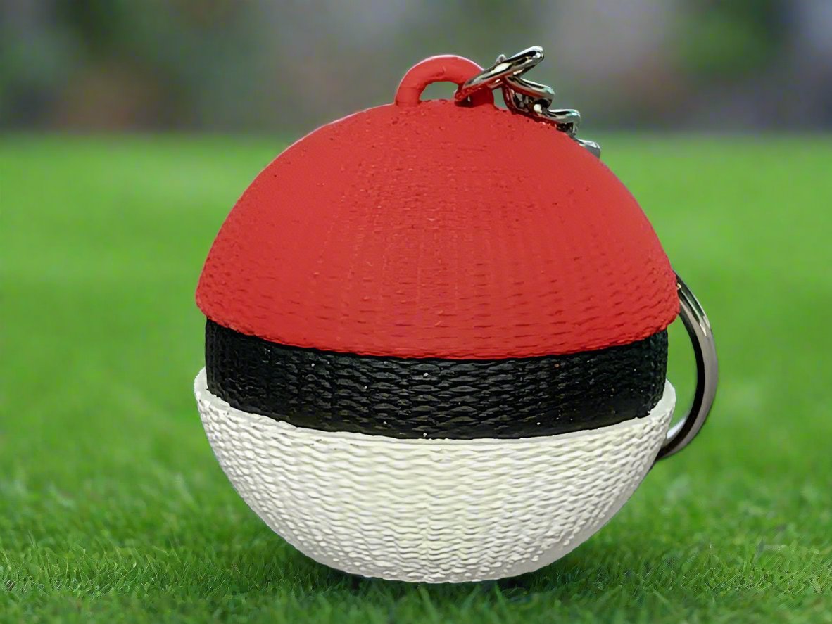 Pokeball Keychain