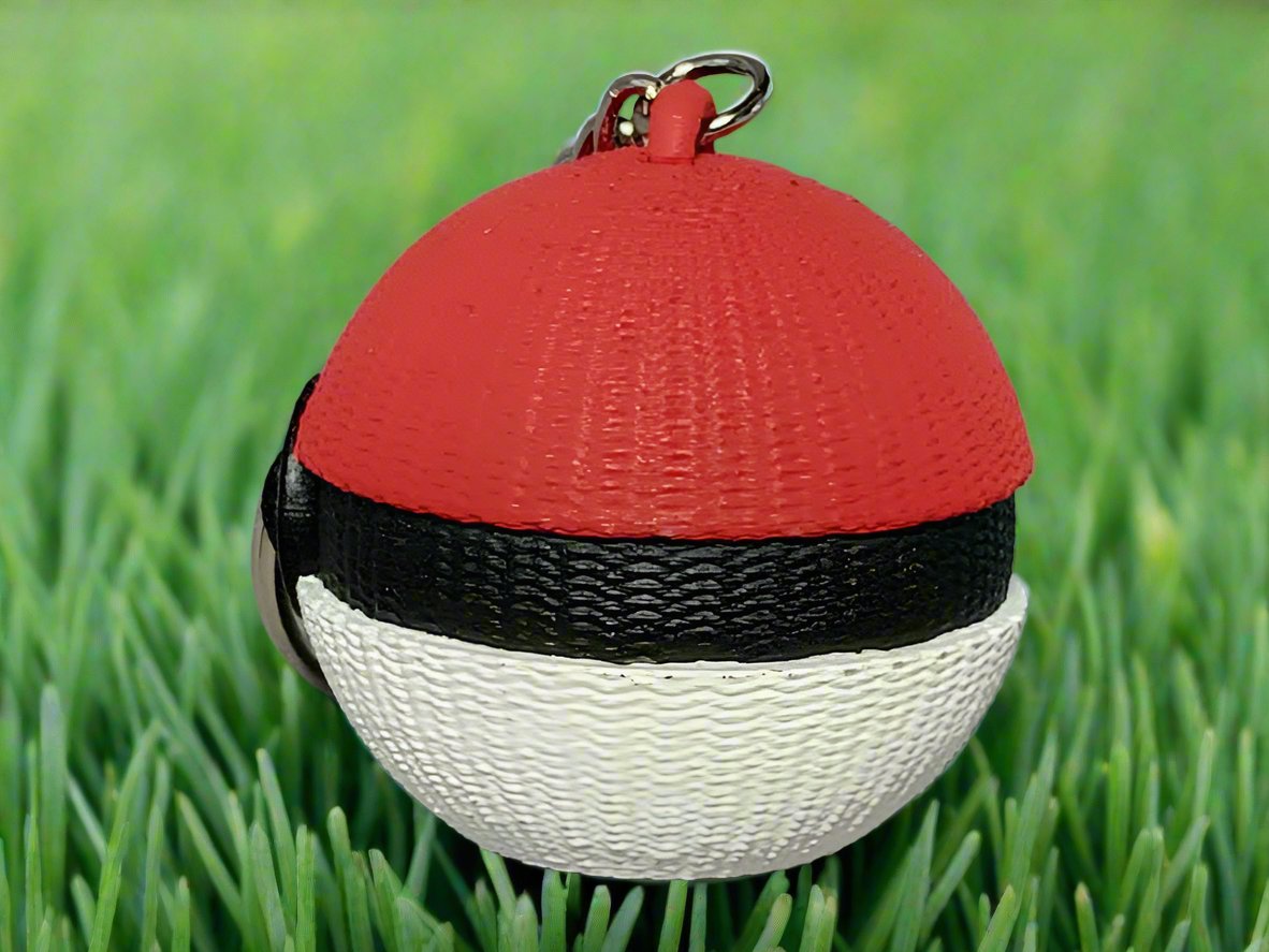 Pokeball Keychain