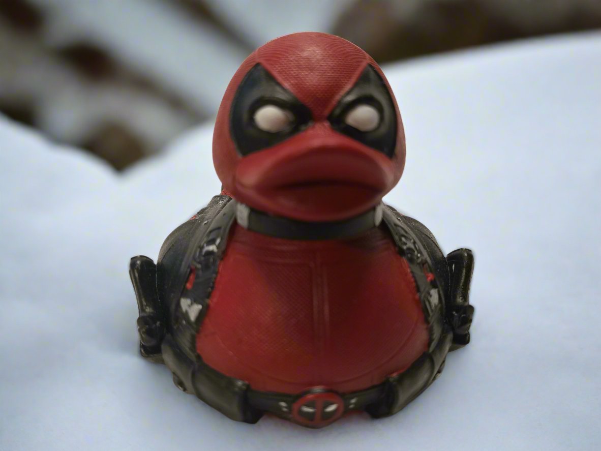 Comic Pool Duck